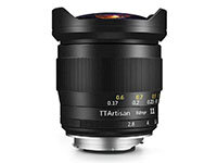 Lens TTartisan 11 mm f/2.8 Fisheye (DSLR)