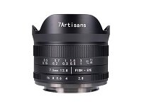 Lens 7Artisans 7.5 mm f/2.8 Fisheye II