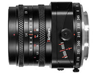 Lens 7Artisans 50 mm f/1.4 Tilt-Shift