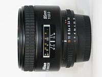 Lens Nikon Nikkor AF 85 mm f/1.8D