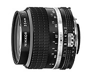 Lens Nikon Nikkor MF 35 mm f/2