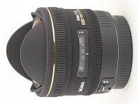 Lens Sigma  10 mm f/2.8 EX DC FISHEYE HSM