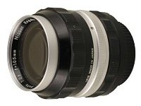 Lens Nikon Nikkor P 10.5 cm f/2.5