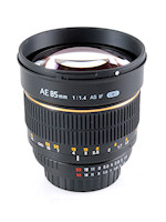 Samyang AE 85 mm f/1.4 AS IF UMC
