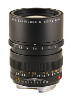 Leica Apo-Summicron-M 75 mm f/2.0  Asph
