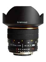 Samyang AE 14 mm f/2.8 ED AS IF UMC