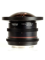 Samyang V-DSLR 8 mm f/3.5 Asph. IF MC Fish-eye CS 