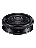 Sony E 20 mm f/2.8