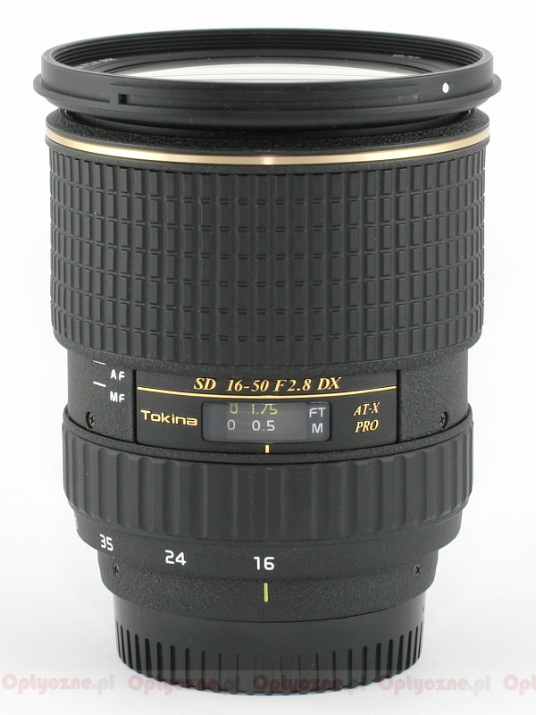 Tokina AT-X 165 PRO DX AF 16-50 mm f/2.8 - lens review Tokina AT-X 165 PRO DX AF 16-50 mm f/2.8 - lens review