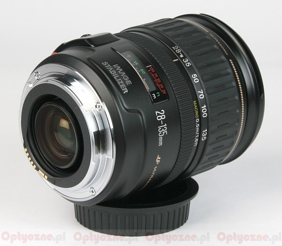Canon EF 28-135 mm f/3.5-5.6 IS USM - Build quality