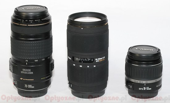 Canon EF 70-300 mm f/4-5.6 IS USM - Build quality and stabilization