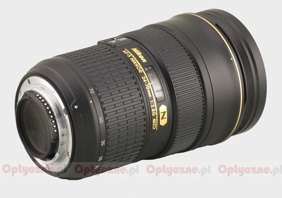 Nikon Nikkor AF-S 24-70 mm f/2.8G ED - Build quality