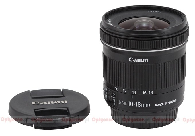 Canon EF-S 10-18 mm f/4.5-5.6 IS STM - Build quality and image stabilization