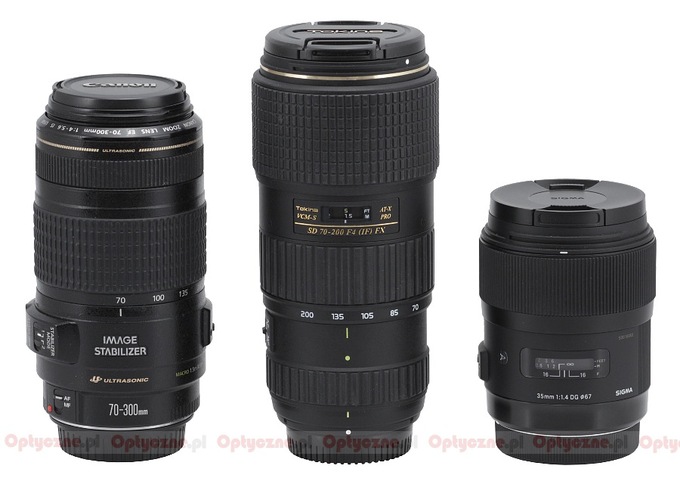 Tokina AT-X PRO FX SD 70-200 f/4 VCM-S - Build quality and image stabilization