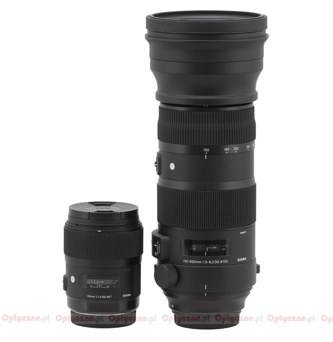 Sigma S 150-600 mm f/5-6.3 DG OS HSM - Build quality and image stabilization