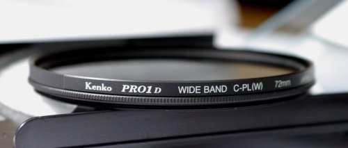 Polarizing filters test - Kenko PRO1D Wide Band C-PL(W) 72 mm