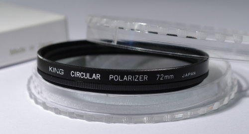 Polarizing filters test - King Circular Polarizer 72 mm
