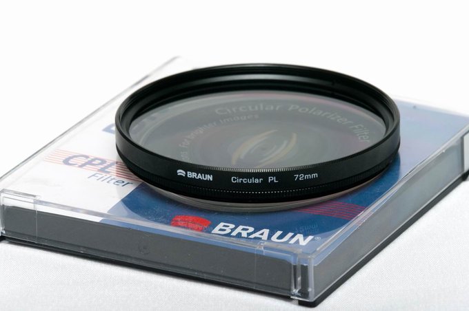 Polarizing filters test 2015 - Braun Blueline Circular PL