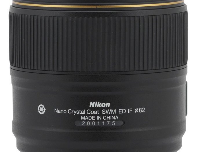 Nikon Nikkor AF-S 105 mm f/1.4E ED - Build quality