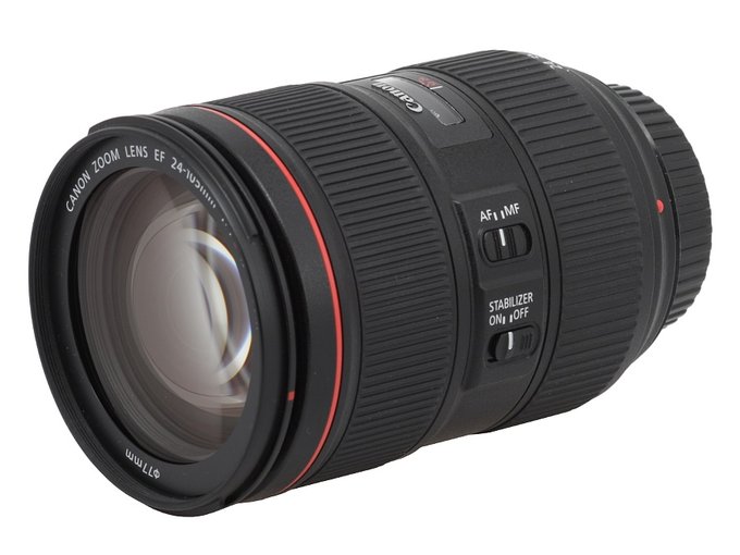 Canon EF 24-105 mm f/4L IS II USM  - Build quality and image stabilization
