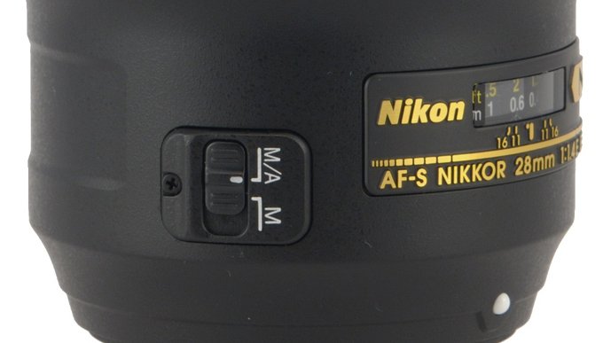 Nikon Nikkor AF-S 28 mm f/1.4E ED - Build quality
