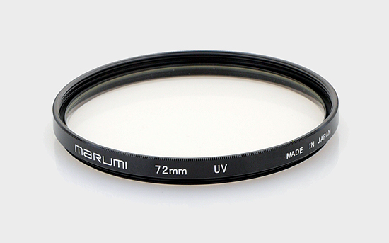 UV filters test - Marumi 72 mm UV