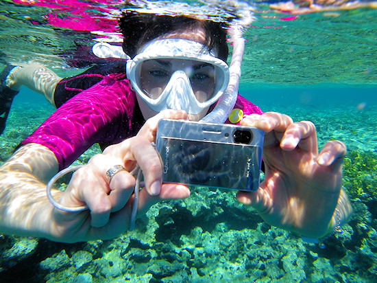 Underwater cameras test 2010  - Sony Cyber-shot DSC-TX5