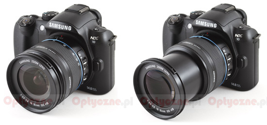 Samsung NX 18-55 mm f/3.5-5.6 OIS - Build quality and image stabilization