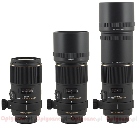 Sigma 150 mm f/2.8 APO EX DG OS HSM Macro - Build quality and image stabilization