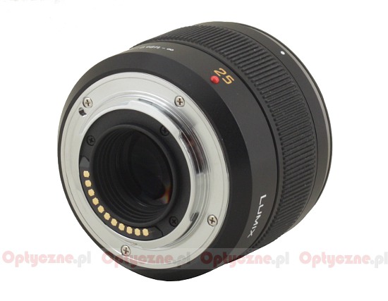 Panasonic Leica DG Summilux 25 mm f/1.4 ASPH. - Build quality