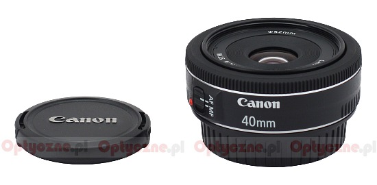 Canon EF 40 mm f/2.8 STM - Build quality