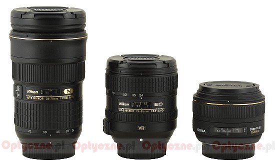 Nikon Nikkor AF-S 24-85 mm f/3.5-4.5G ED VR - Build quality and image stabilization