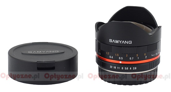 Samyang 8 mm f/2.8 UMC Fisheye - Build quality