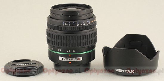 Pentax smc DA 18-55 mm f/3.5-5.6 AL II - Build quality