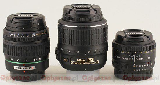Nikon Nikkor AF-S DX 18-55 mm f/3.5-5.6G VR - Build quality and image stabilization