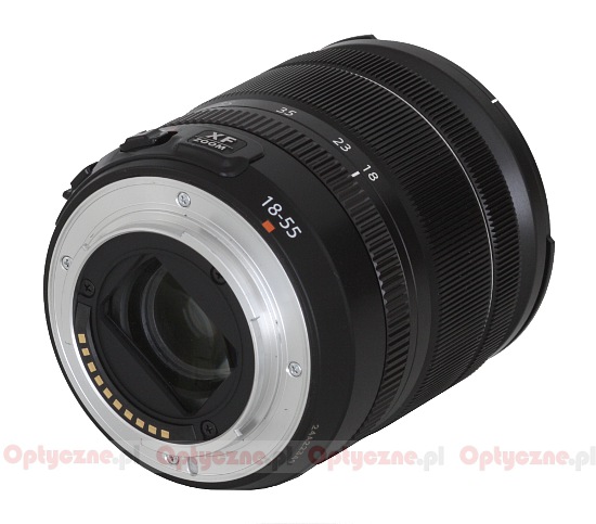 Fujifilm Fujinon XF 18-55 mm f/2.8-4 OIS - Build quality and image stabilization