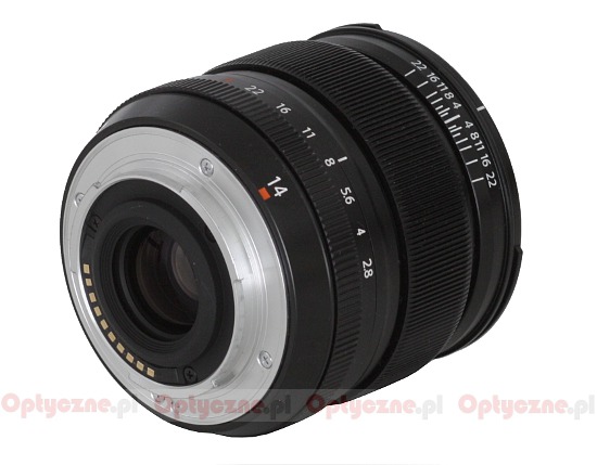 Fujifilm Fujinon XF 14 mm f/2.8 R - Build quality