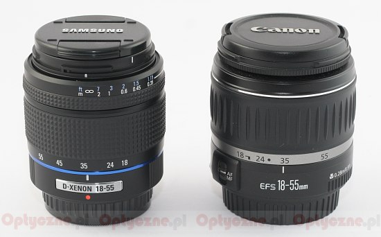 Canon EF-S 18-55 mm f/3.5-5.6 II - Build quality