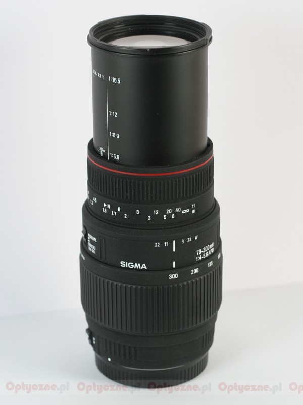 Sigma 70-300 mm f/4-5.6 APO DG Macro - LensTip.com