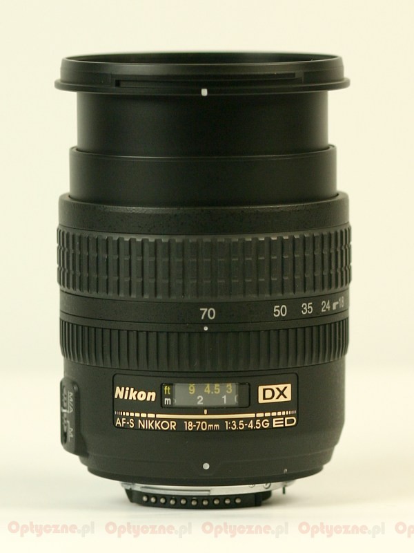 Nikon Nikkor AF-S DX 18-70 mm f/3.5-4.5 IF-ED - LensTip.com