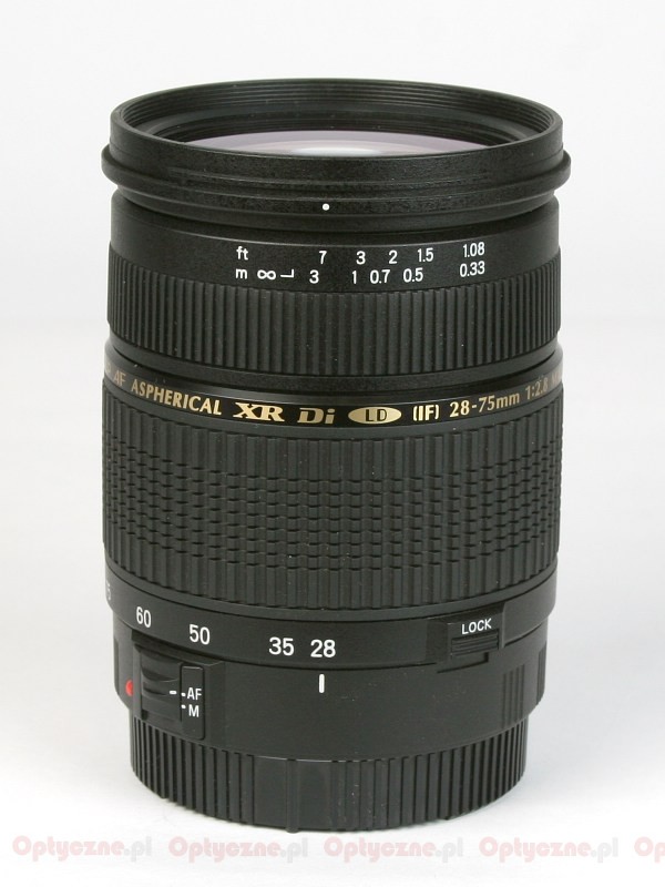 Tamron SP AF 28-75 mm f/2.8 XR Di LD Aspherical (IF) MACRO