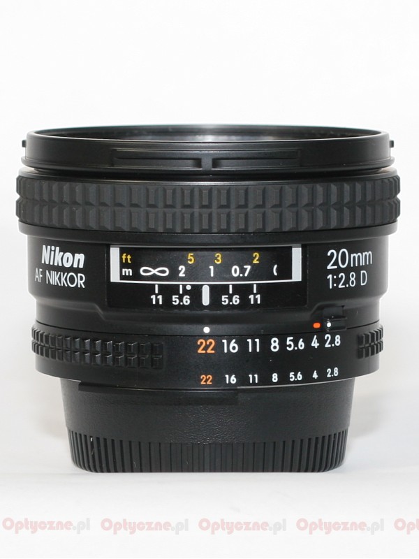 Nikon Nikkor AF 20 mm f/2.8D review - Introduction - LensTip.com