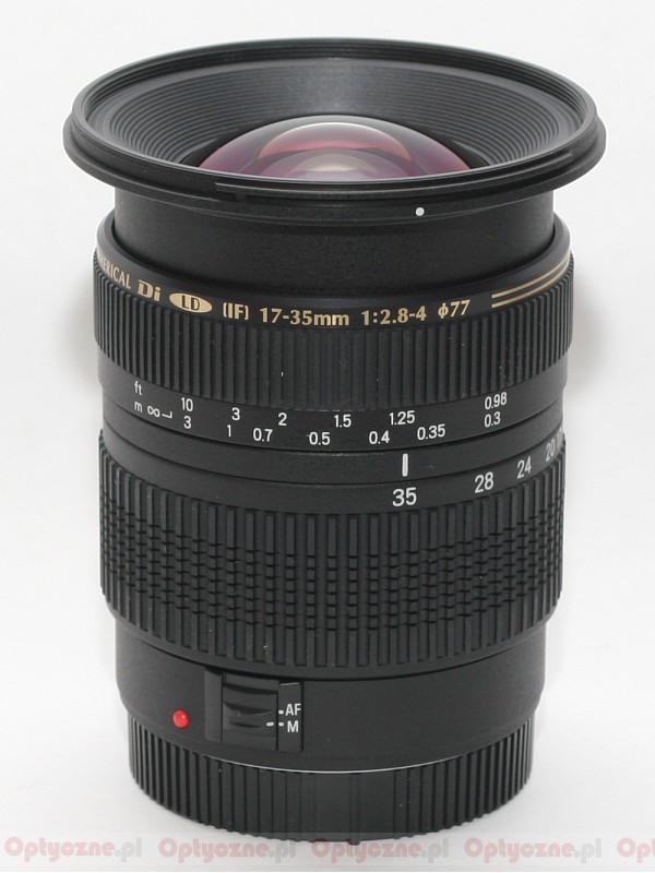 Tamron SP AF 17-35 mm f/2.8-4 Di LD Aspherical (IF) - LensTip.com