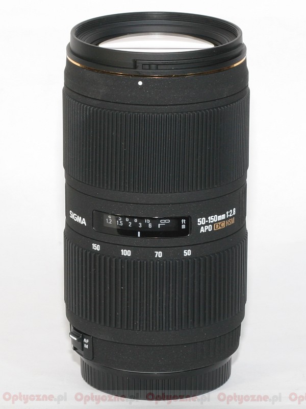 Sigma 50-150 mm f/2.8 APO EX DC HSM - LensTip.com