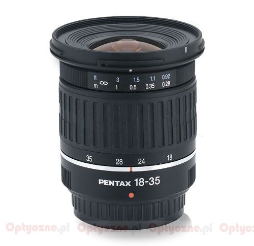 Pentax smc FA J 18-35 mm f/4-5.6 AL - LensTip.com