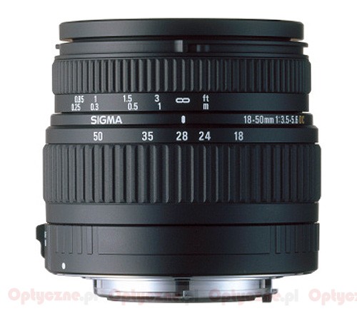 Objectif Sigma Zoom 18–50mm F/3.5–5.6 Pour Nikon AF-S – Occasion En Parfait état