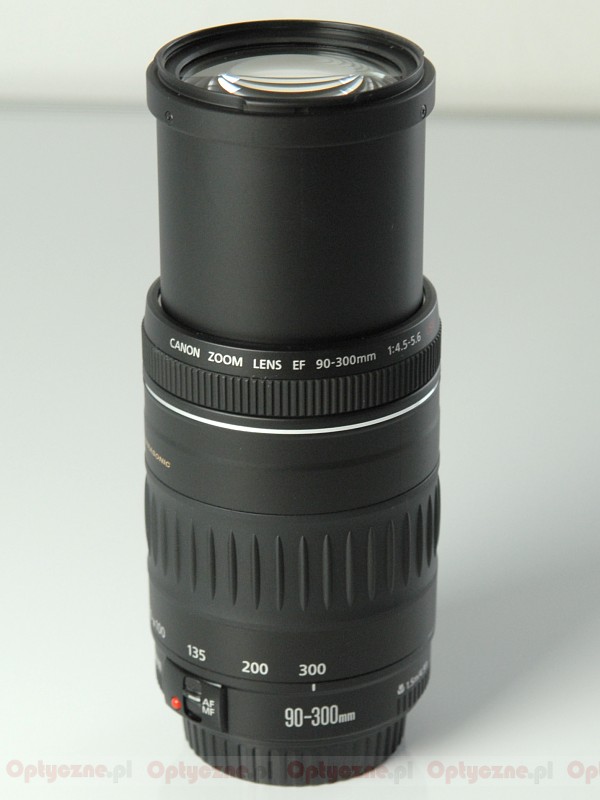 Canon EF 90-300 mm f/4.5-5.6 USM review Pictures and parameters 