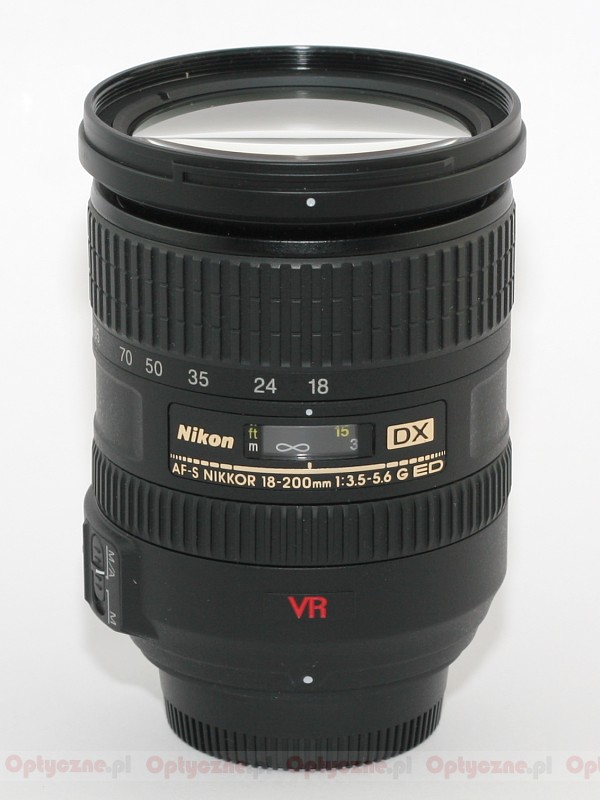Nikon Nikkor AF-S DX 18-200 mm f/3.5-5.6G IF-ED VR - LensTip.com