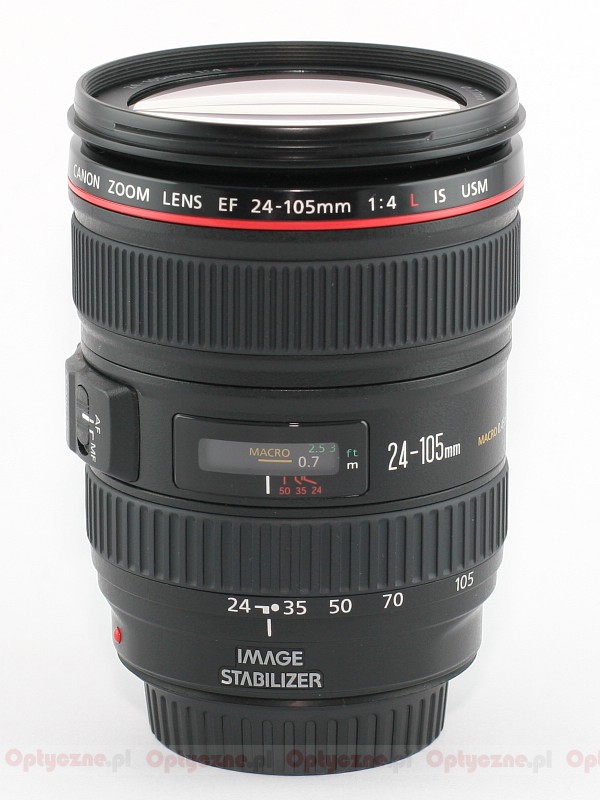 Canon EF 24-105 mm f/4L IS USM review - Pictures and parameters