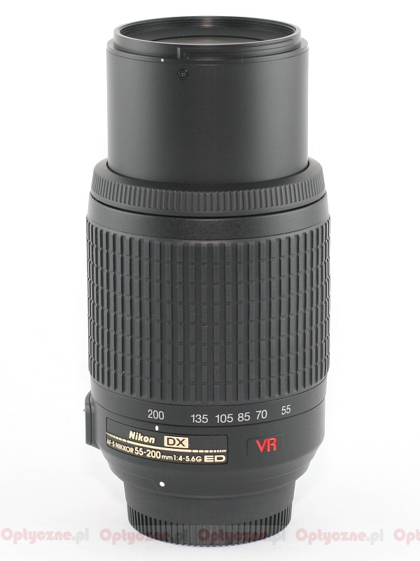 Nikon Nikkor AF-S DX 55-200 mm f/4-5.6G IF-ED VR - LensTip.com